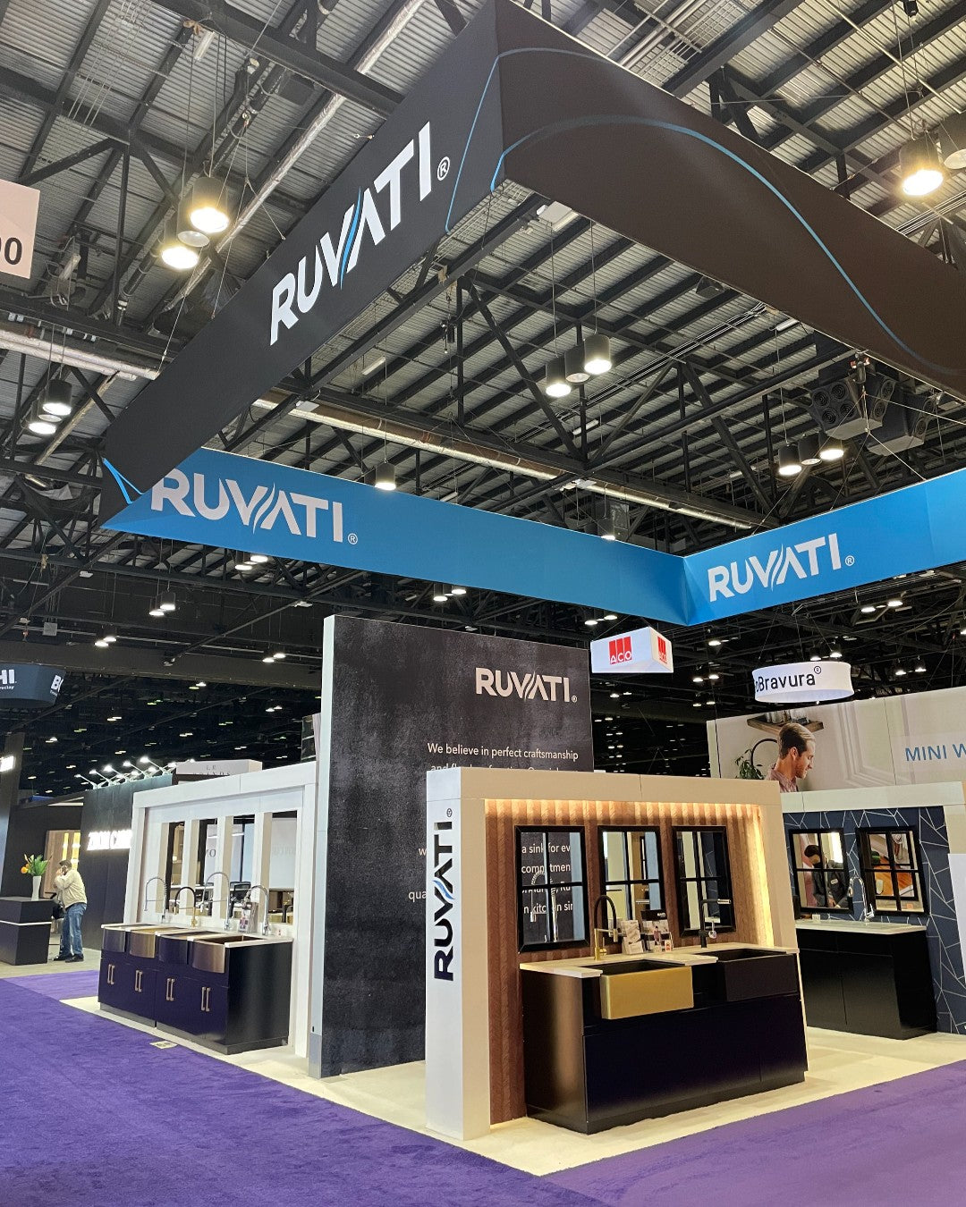 40X50 Exhibition Booth Custom Stand Design For KBIS Las Vegas