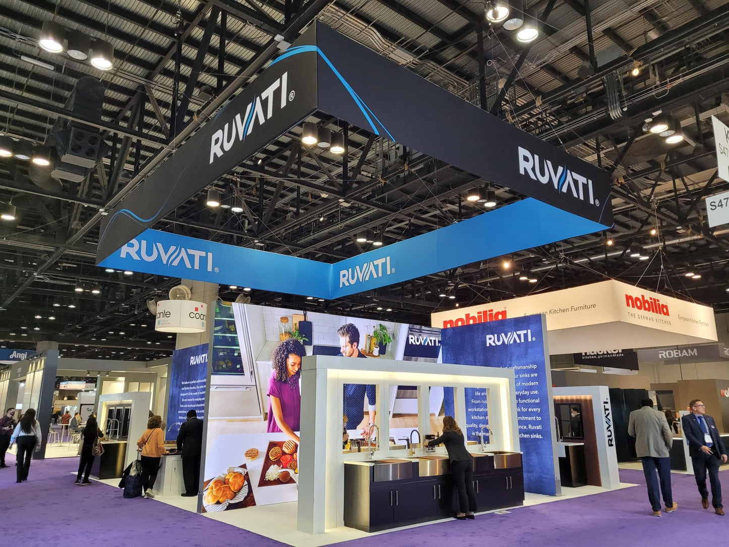40X50 Exhibition Booth Custom Stand Design For KBIS Las Vegas