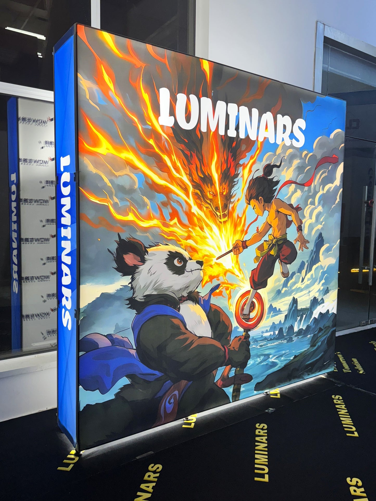Lighting POP UP Backdrop