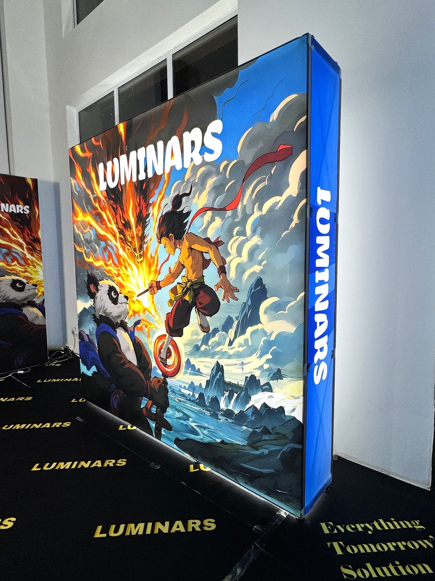 Lighting POP UP Backdrop