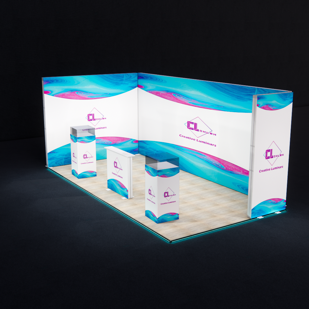 10x20 L Shape Booth