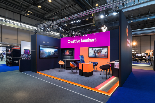 20x20 Top-Quality Modular Exhibit Booths for Cosmoprof North America Seamless Experience