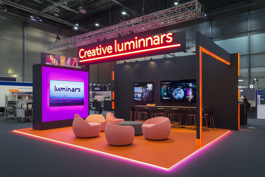 20x20 Versatile Trade Show Booth Designs for ISA International Sign Expo