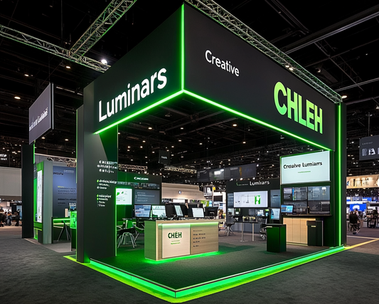 20x30 Customizable Modern Expo Booth Displays for IMTS